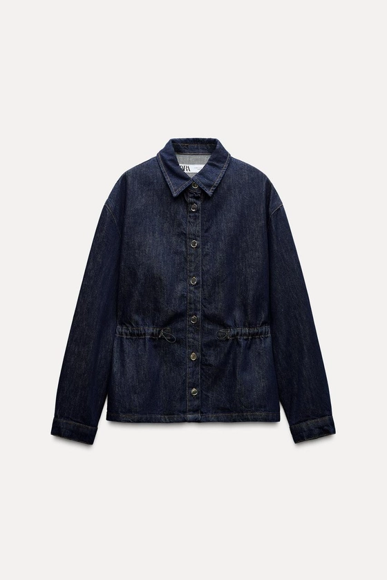 Z1975 ADJUSTABLE WAIST DENIM OVERSHIRT