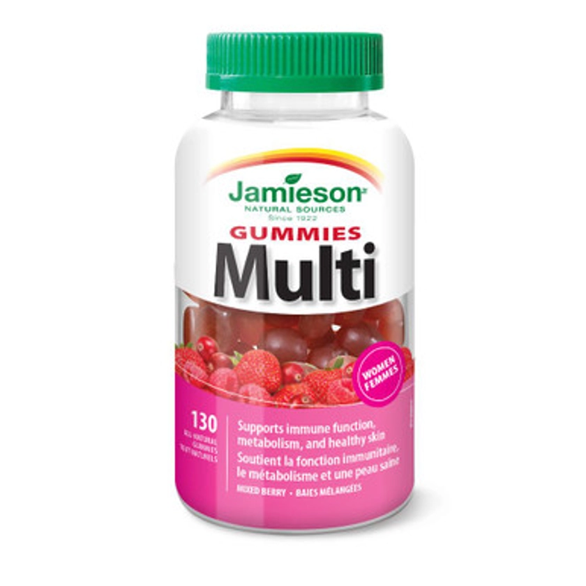 Jamieson - Multivitamins Women Gummies - Mixed Berry