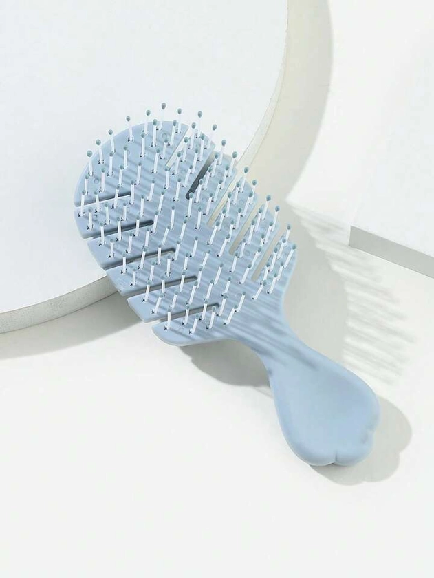 1pc Portable Anti-Static Mini Massage Comb, Ideal For Traveling Black Friday Hair Brush