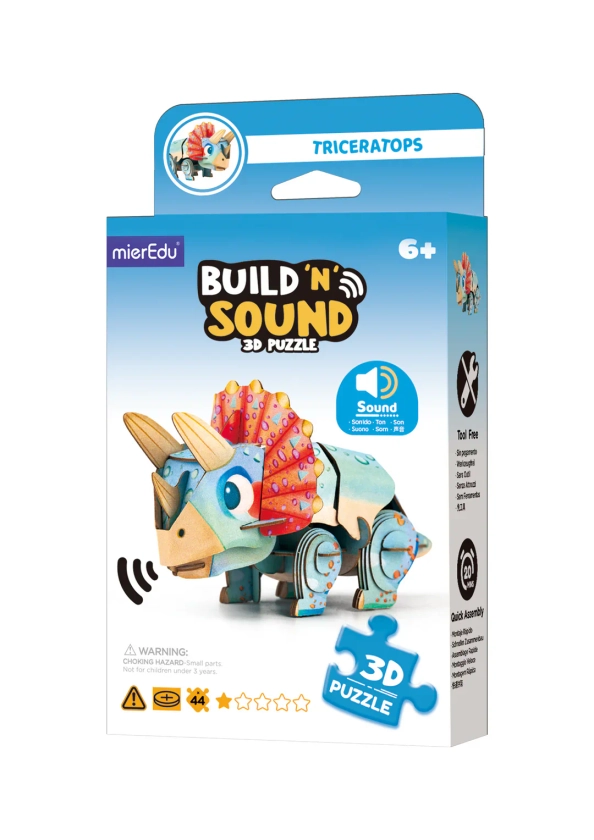 Triceratops- Soundwunder 3D Puzzle