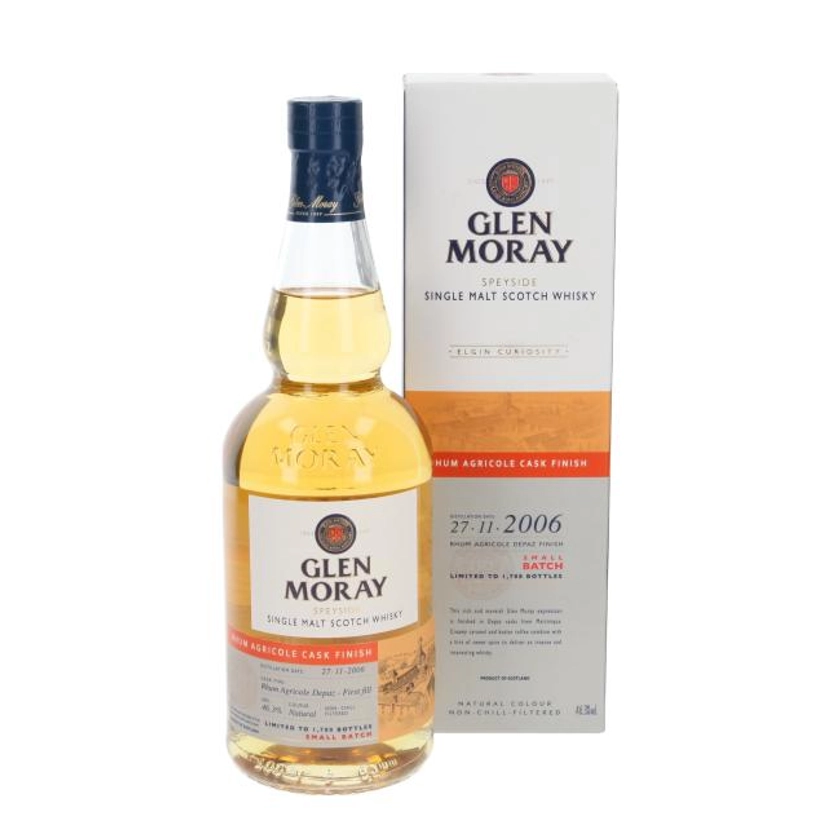Glen Moray Rhum Agricole Cask Finish Curiosity Range 15 Jahre 2006/2022 | Whisky.de » Zum Online-Shop 