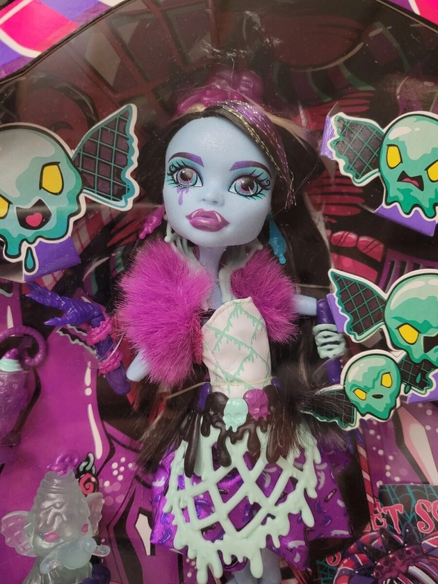 MONSTER HIGH *Abbey Bominable* SWEET SCREAMS* Doll W/Pet Shiver!