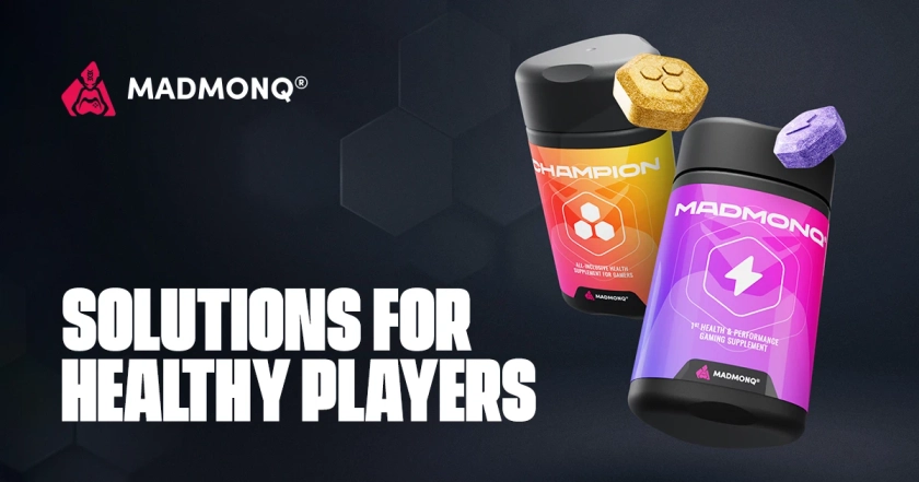 MADMONQ® - First health and performance gaming supplement