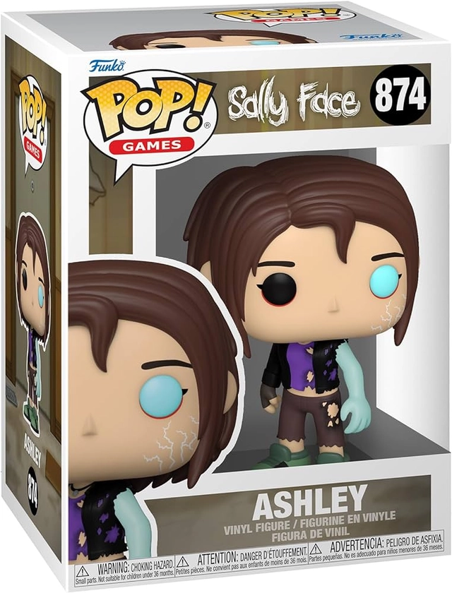 Funko POP! Games: Sally Face - Ashley - (empowered) - Collectable Vinyl Figure - Gift Idea - Official Merchandise - Toys for Kids & Adults - Video Games Fans - Model Figure for Collectors and Display