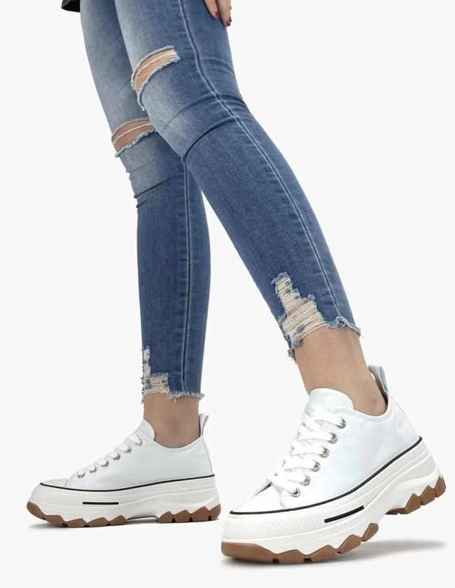 Zapatillas blanca de mujer - Hoy con envio gratis