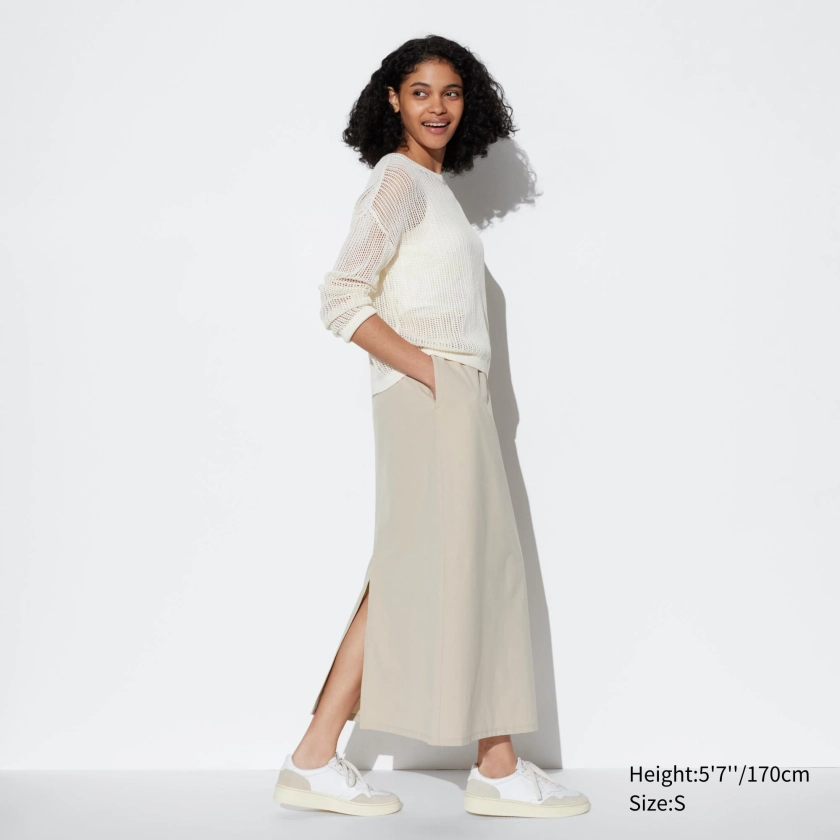 Ultra Stretch AIRism Long Skirt | UNIQLO US