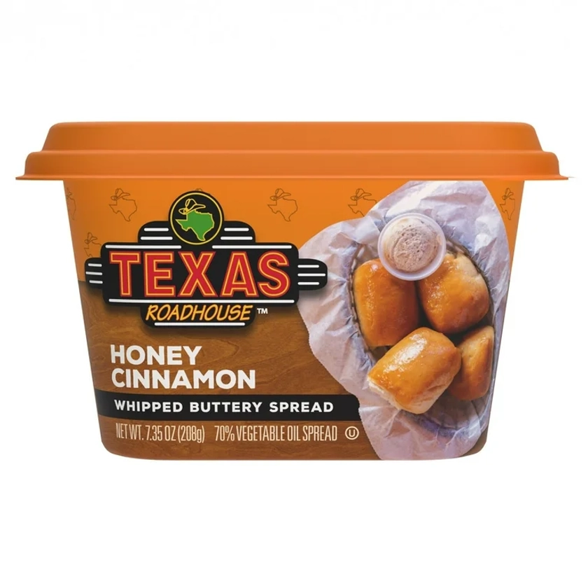 Texas Roadhouse Honey Cinnamon Whipped Buttery Spread, 7.35 oz