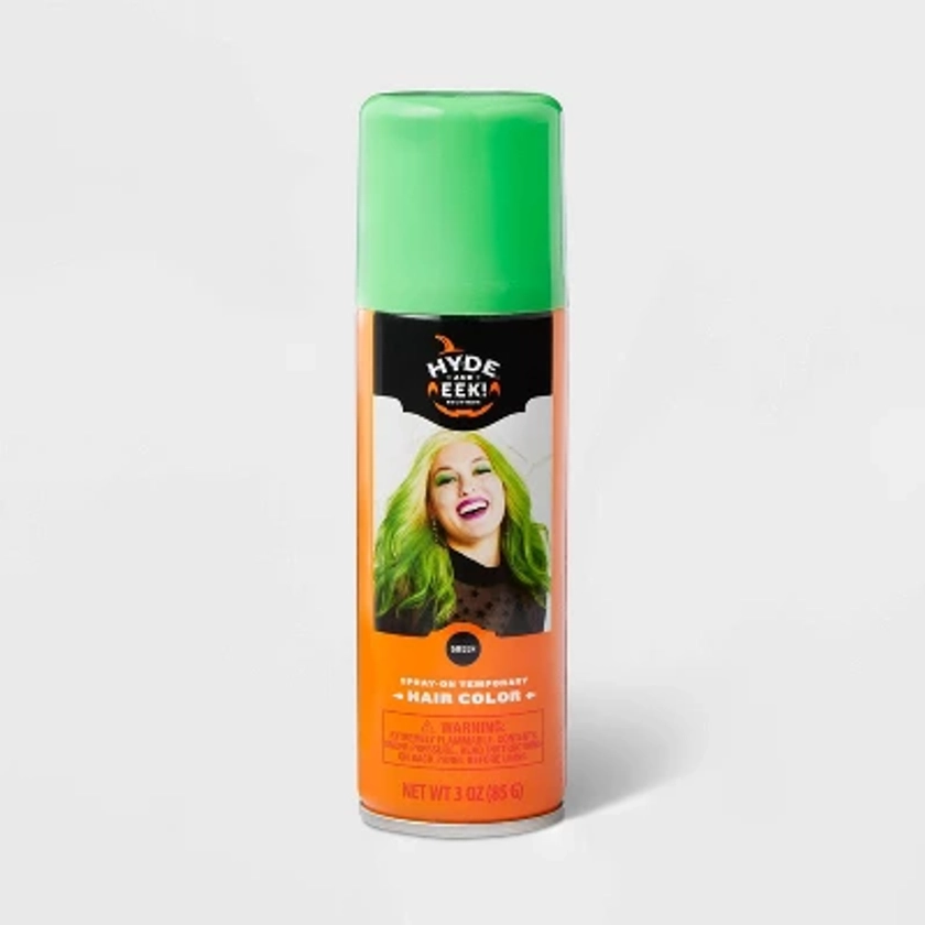 3oz Green Spray-On Temporary Halloween Hair Color - Hyde & EEK! Boutique™