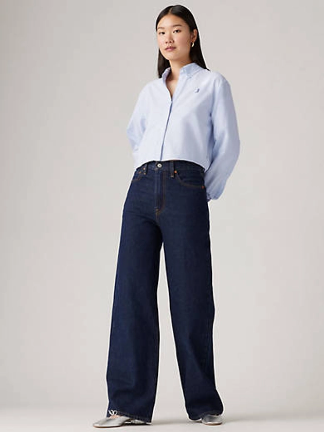 Ribcage Wide Leg Jeans - Bleu | Levi's® FR