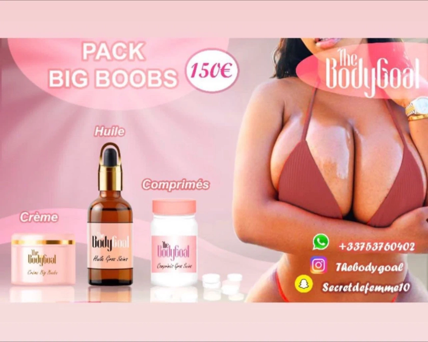 Pack volume seins