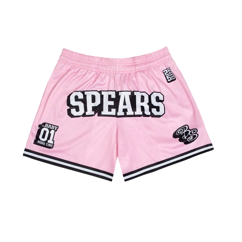Spotify - Pink Spears Basketball Shorts