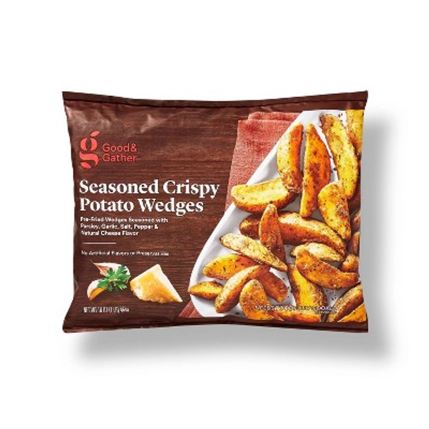 Frozen Seasoned Crispy Potato Wedges - 16oz - Good & Gather™