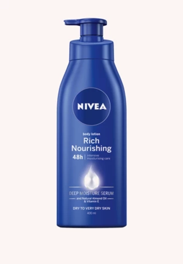 Rich Nourishing Body Lotion 400 ml - NIVEA - KICKS