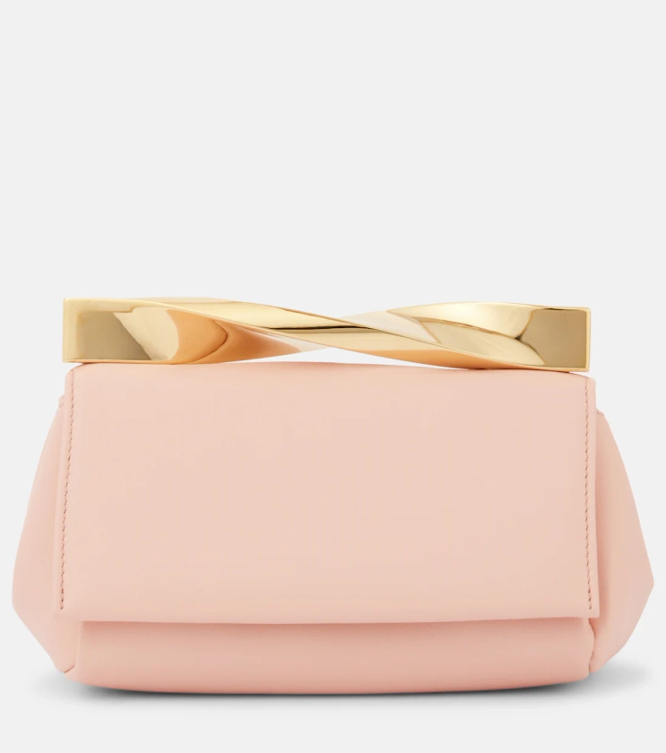 Pochette Twist Mini en cuir en rose – Aquazzura | Mytheresa