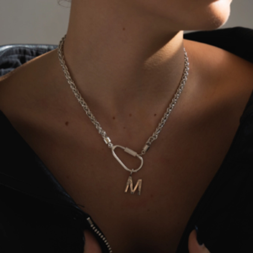 From A to Z Necklace - Apiliotis Jewellery - Handcrafted Jewellery by 100% Recycled Silver