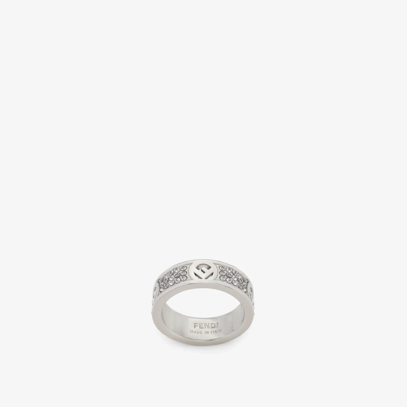F Is Fendi Ring - Silver-coloured ring | Fendi