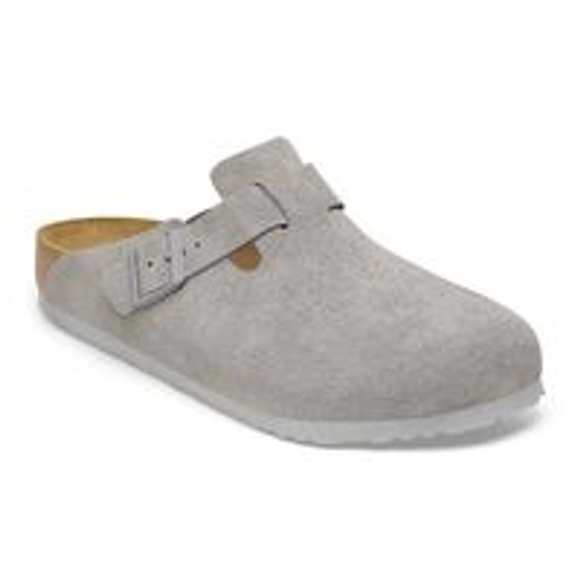 Boston Suede Leather Stone Coin | BIRKENSTOCK