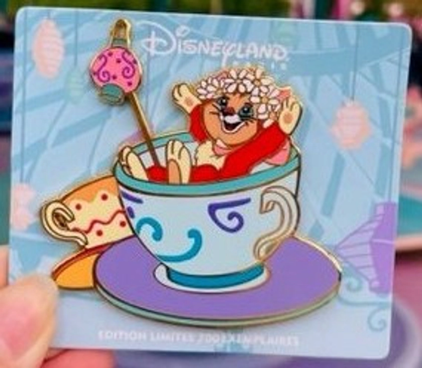 68194 - Dinah - Wonderland Characters in Tea Cups - Disneyland Resort Paris Disney Pin