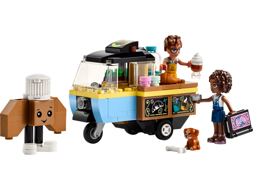 Mobile Bakery Food Cart 42606 | Friends | Buy online at the Official LEGO® Shop US 