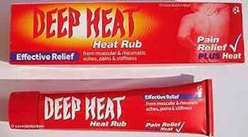 Deep Heat Heat Rub 67g - Fast Relief From Muscular Aches And Pains(Packaging May Vary)
