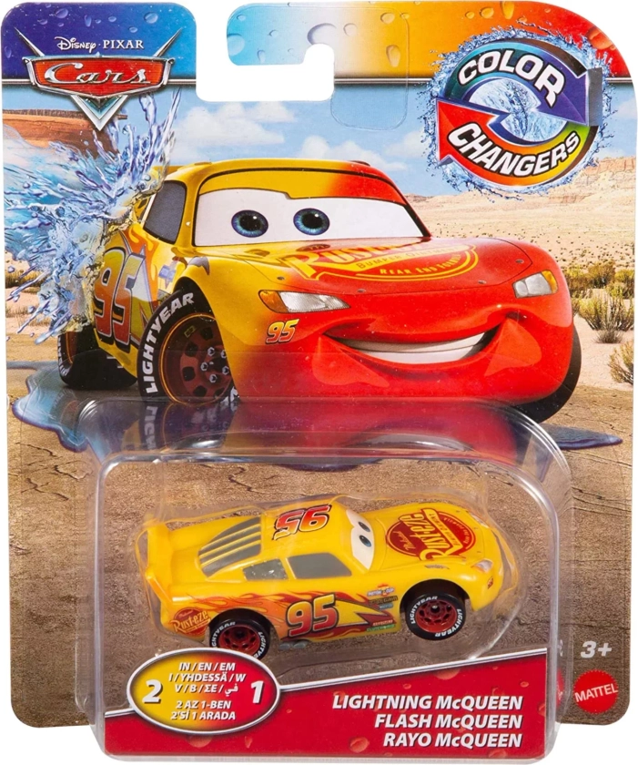 Disney Pixar Cars Color Changers Lightning McQueen