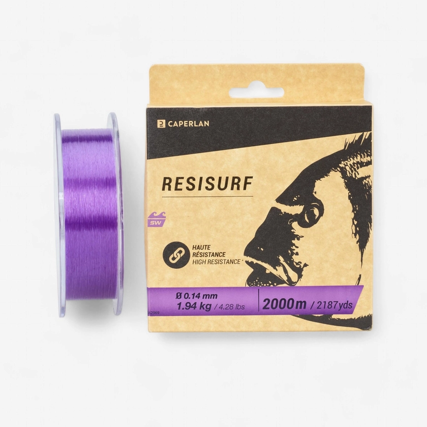 Fil pêche en surfcasting Violet RESISURF