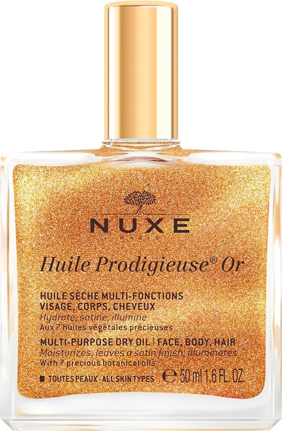 Nuxe Huile Prodigieuse OR Multi-Purpose Dry Oil, 1.6 fl. oz., U-SC-2243 : Amazon.ca: Beauty & Personal Care