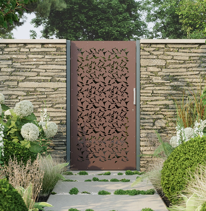 Decorative Metal Garden Gate