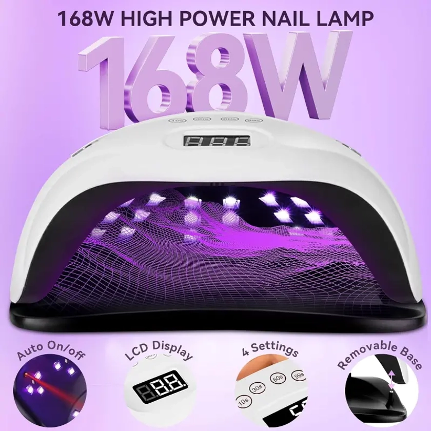 Uv Light Nail Lamp Uv Nail Dryer Gel - Temu Australia