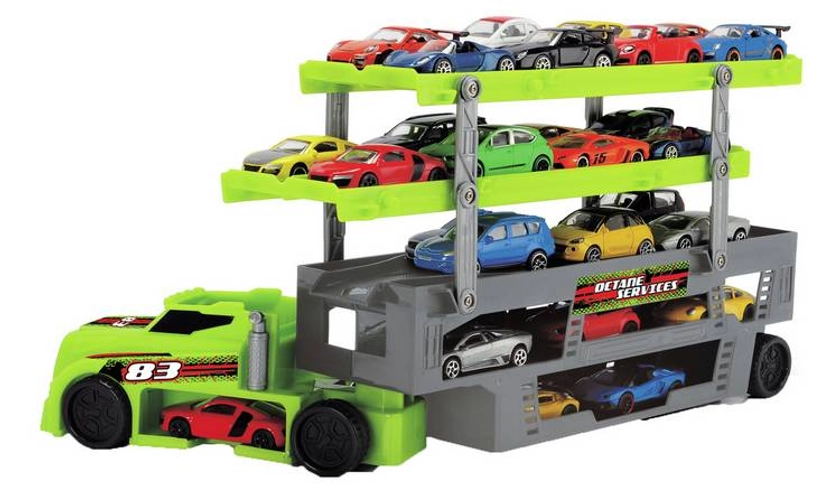 Chad Valley Stack and Store Transporter - Set of 15 Cars