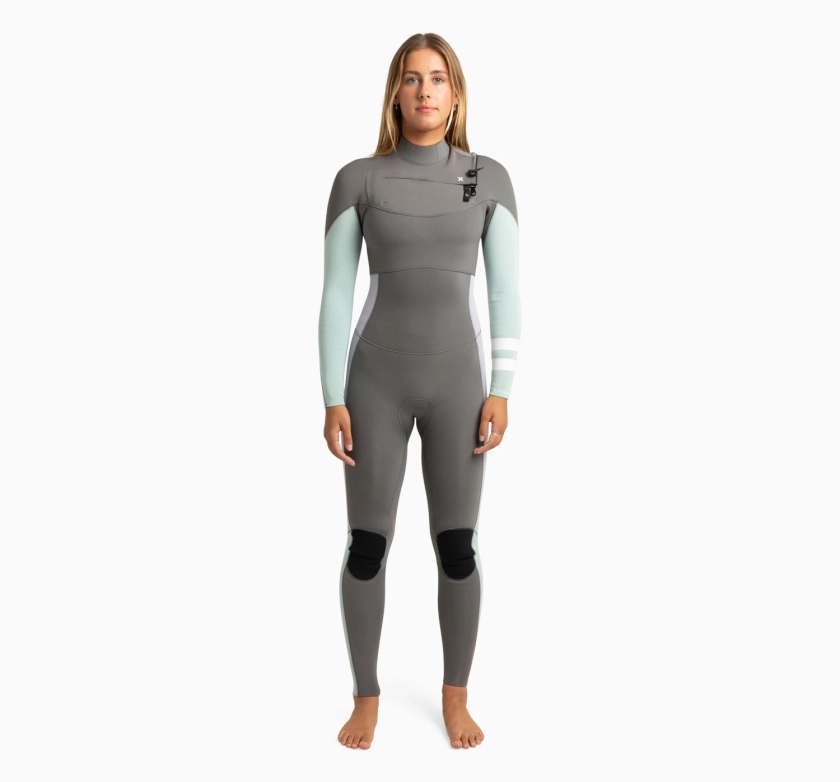 Advant 4/3mm Hurley Womens Wetsuit Steamer Charcoal Grey
