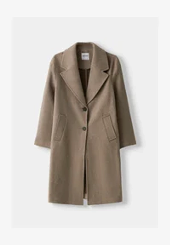 Bershka SOFT - Manteau classique - sand/beige - ZALANDO.FR