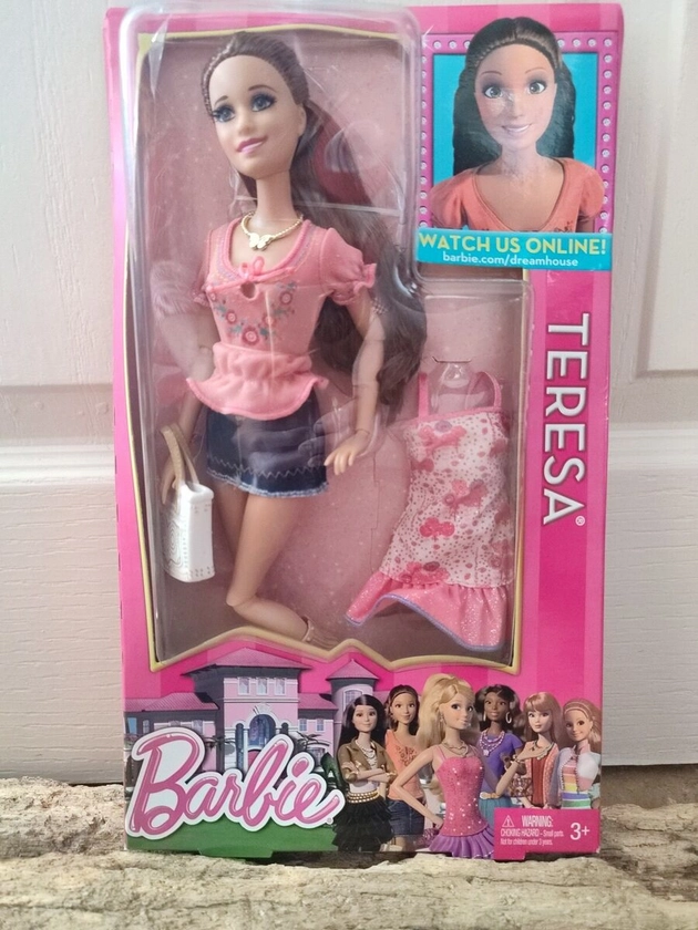 Barbie life in the dreamhouse doll ~ Teresa BNIB