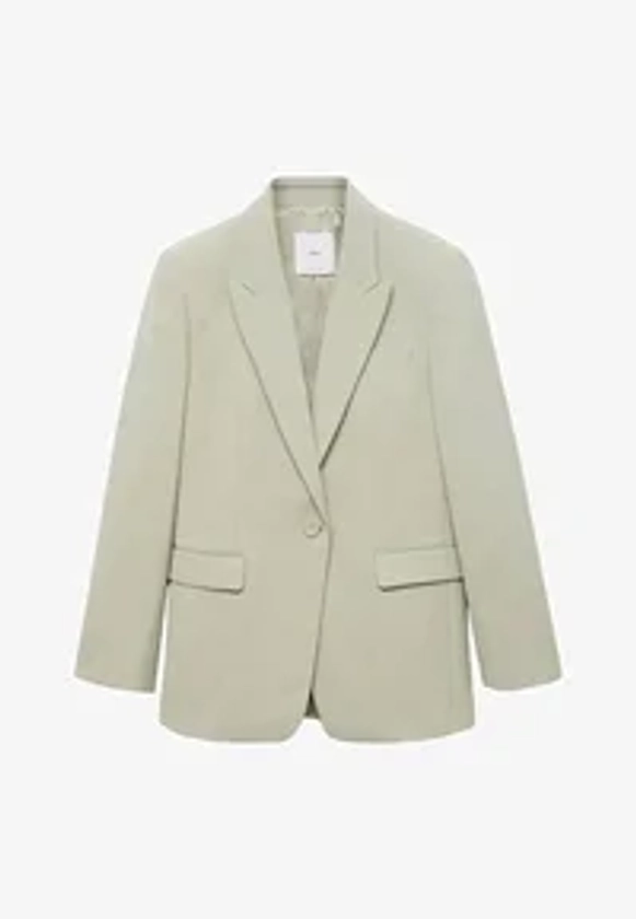 Mango Manteau court - pastel green/vert clair - ZALANDO.FR