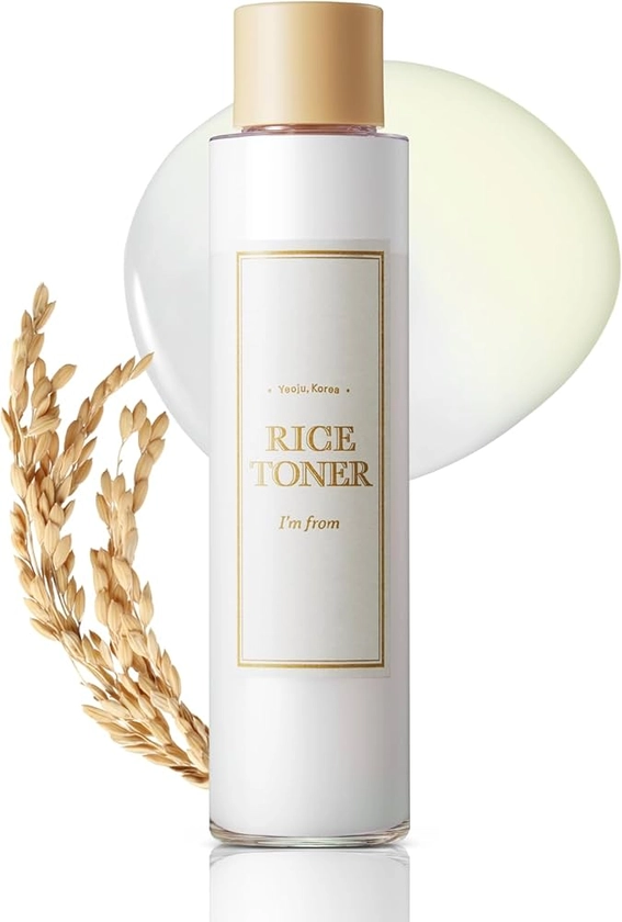 I'm from Rice Toner, 77.78% Rice Extract from Korea, Glow Essence with Niacinamide, Hydrating for Dry Skin, Vegan, Alcohol Free, Fragrance Free, Peta Approved, 5.07 Fl Oz, Valentine : Amazon.co.uk: Beauty