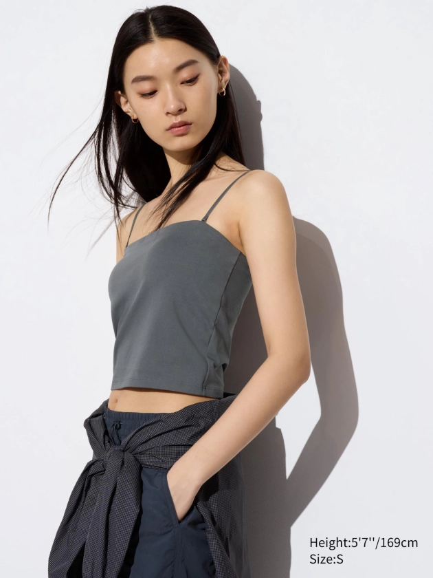 AIRism Cropped Bra Tube Top | UNIQLO US