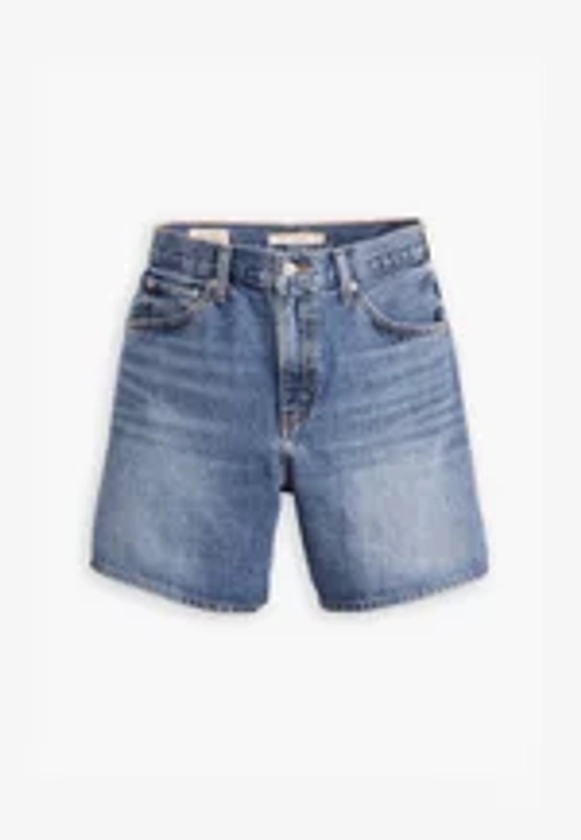 Levi's® HIGH BAGGY - Short en jean - worn memory short/denim bleu - ZALANDO.FR