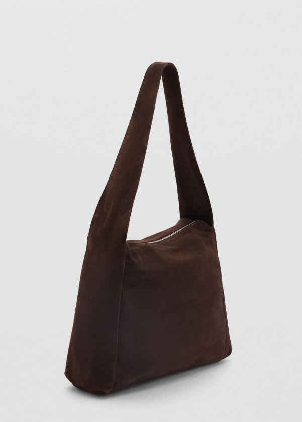 Leather shopper bag - Woman | MNG Australia