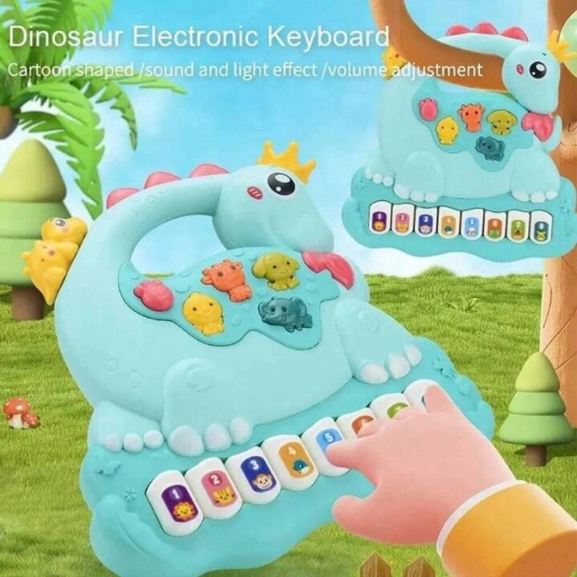 Jouet Clavier Bébé Avec Lumière Jouet D'instrument D'intelligence Jouet Piano Musique Premier Instrument Piano Pour Enfants