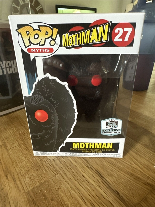Funko Pop Funko HQ Exclusive Limited Edition Mothman 27 With Pop Protector (A2T)