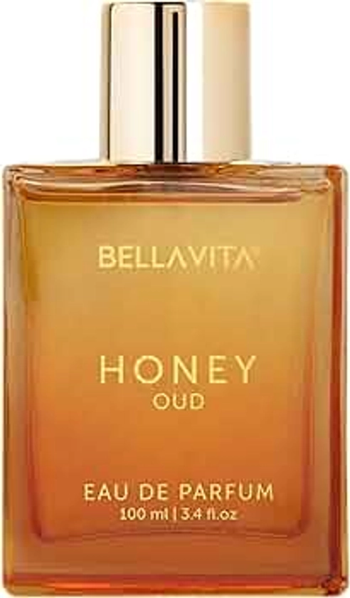 Honey Oud Eau de Parfum (3.4 fl. oz.) | Patchouli, Vanilla, Bergamot, Floral & Spicy + Made with Clean & Vegan Essentials Oils + Cruelty Free | Long-Lasting Unisex Fragrance