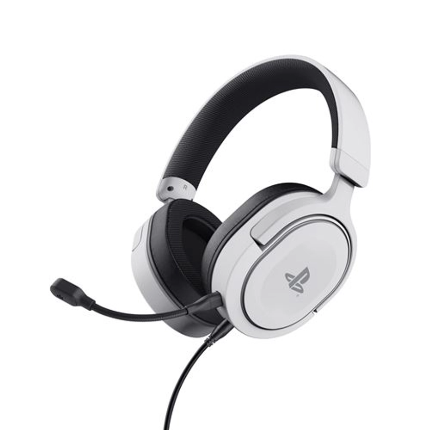 Casque filaire Trust Forta pour PS5 Blanc