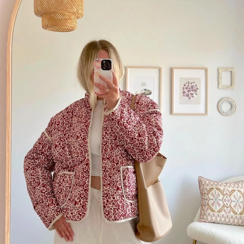 Lily Spring Flower Coat