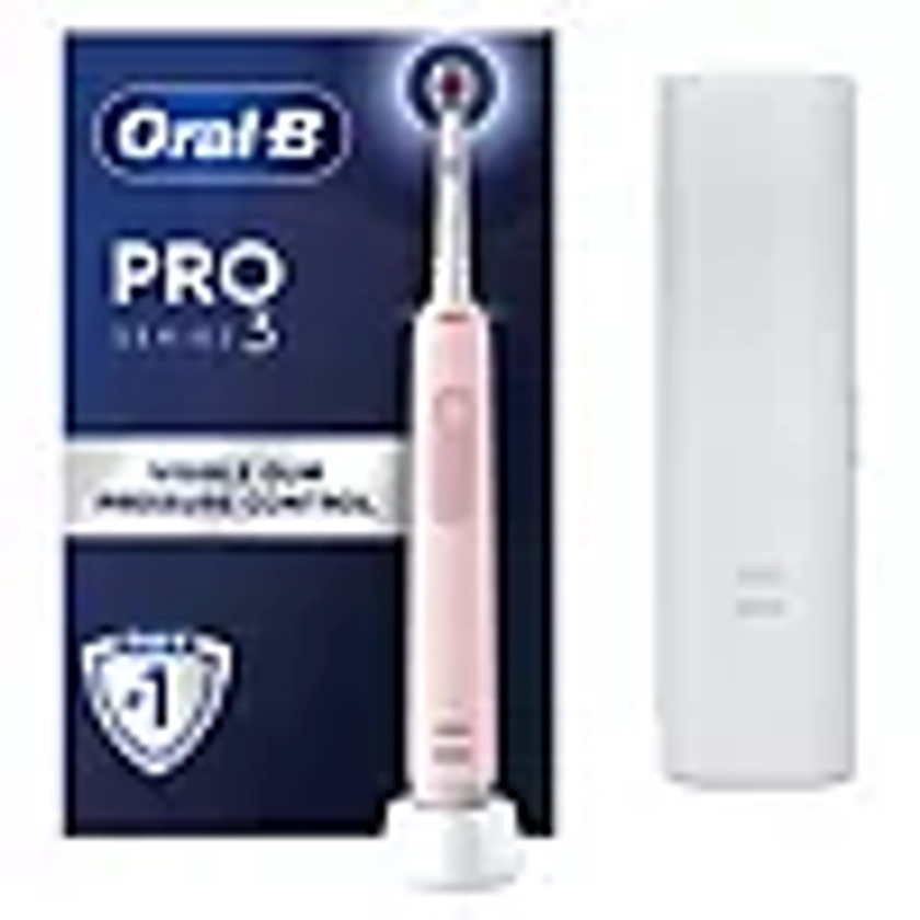 Oral-B Pro 3 - 3500 - Pink Electric Toothbrush