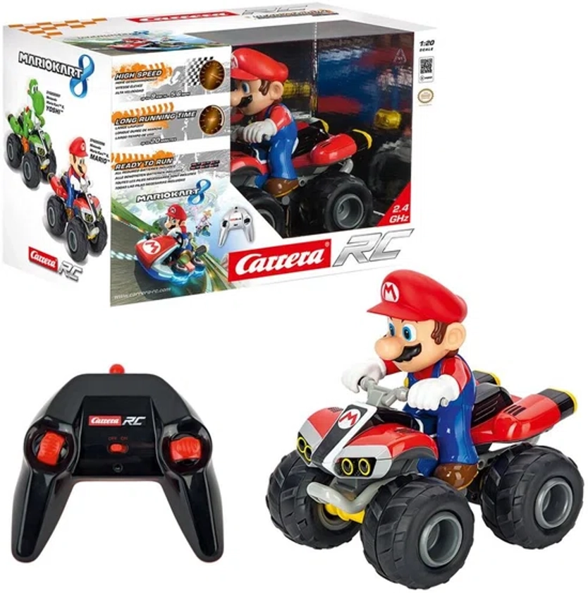 Carrera RC Mario Kart™- Mario - Quad - 2,4GHz RC Model Kant en Klaar | bol