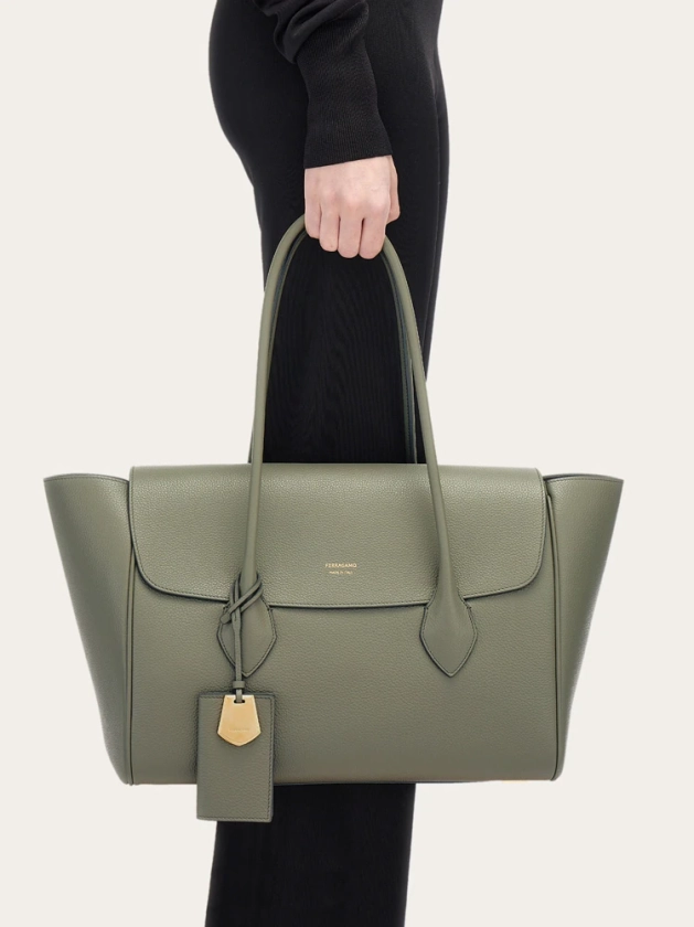 East-West tote bag (L) - Handbags - Women - Salvatore Ferragamo US