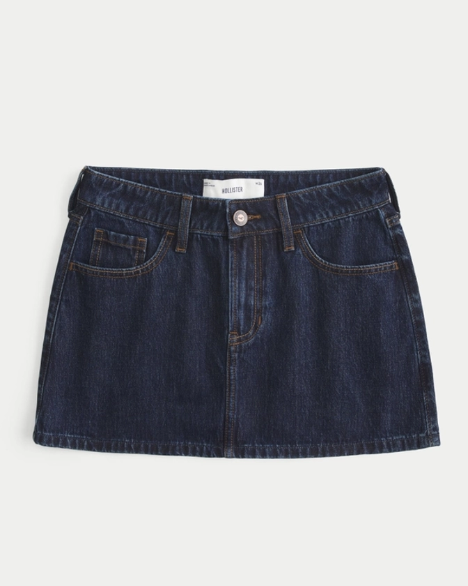 Femmes Minijupe en jean taille mi-haute | Femmes Bas | HollisterCo.com