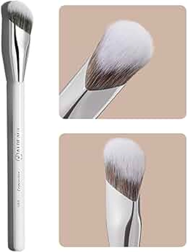 Concealer Brush, Angled Under Eye Makeup Small Foundation Precision Face Blending Brush (193 concealer brush)