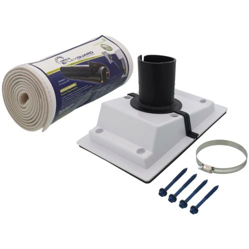 TRS675W-72CW - Airex TRS675W-72CW - PRO-SYSTEM RETROFIT KIT - White Titan Retrofit Outlet and 6ft E-Flex Guard for 3/4" Wall Insulation