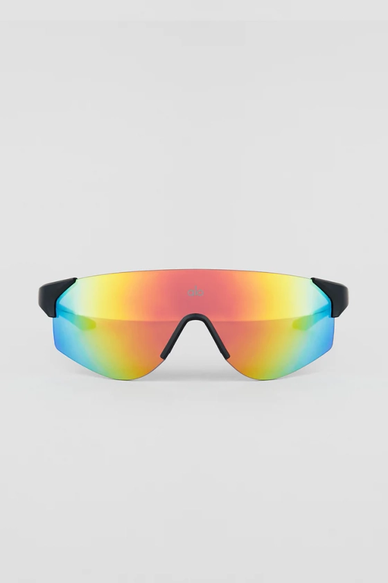Speed Sunglasses - Orange Mirror/Black